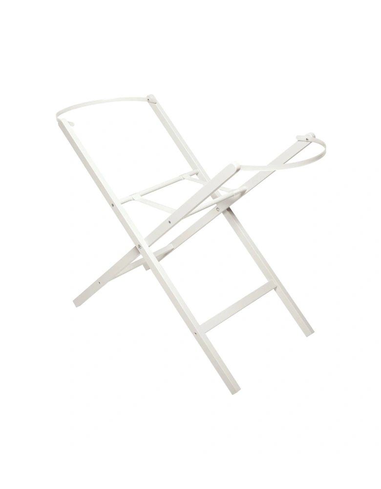Classic Moses Basket Stand - Pure White