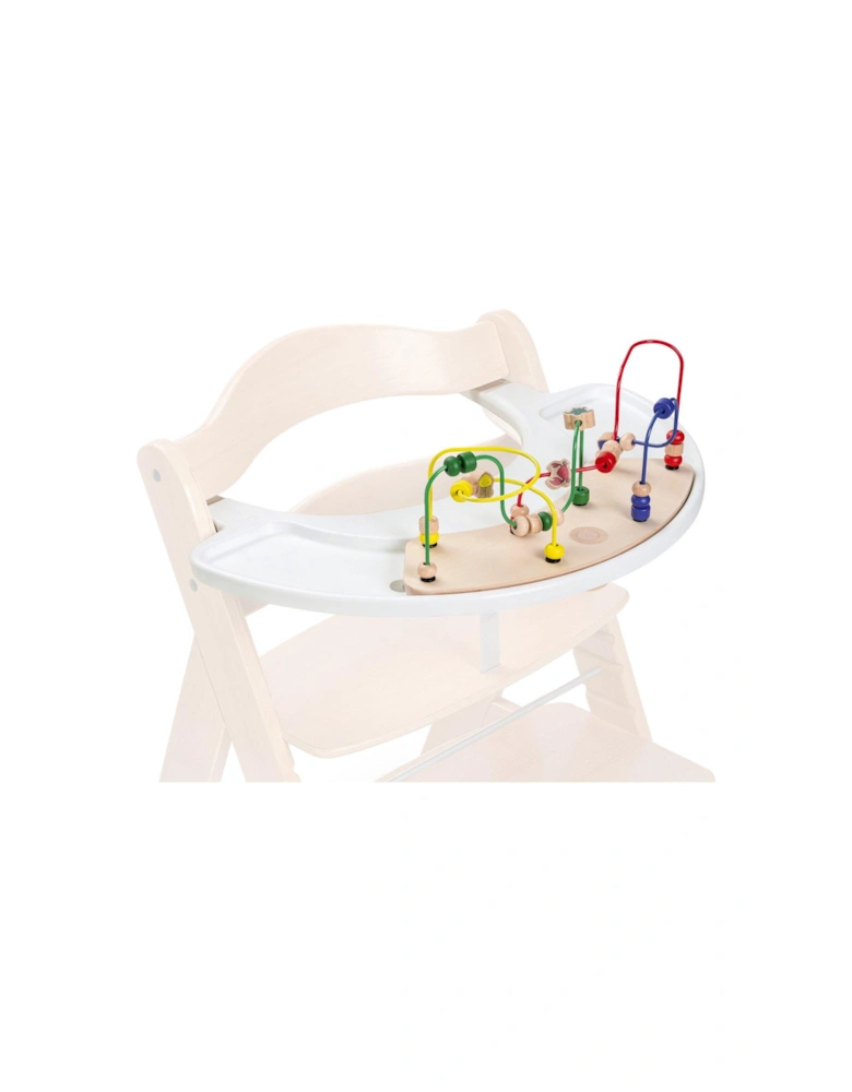 Alpha Play Wooden Highchair Play Set and Tray - Moving