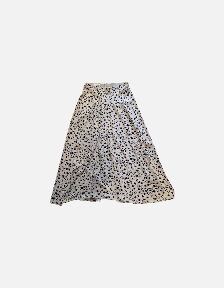 Lilac leopard skirt