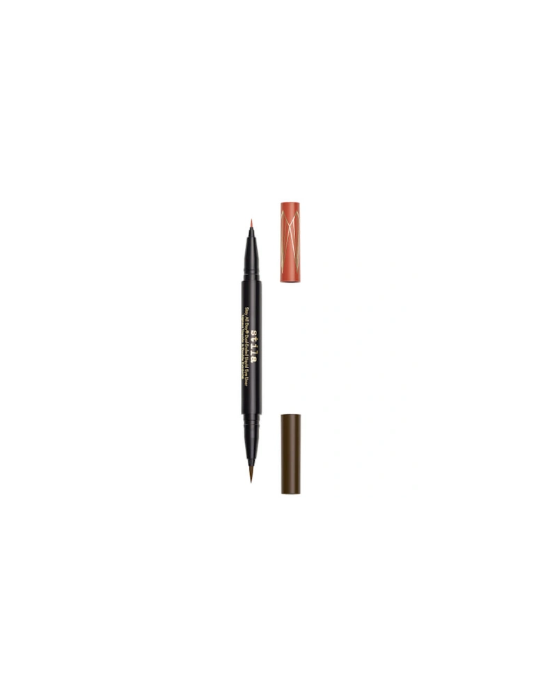 Stay All Day Dual-Ended Liquid Eye Liner - Amber/Dark Brown