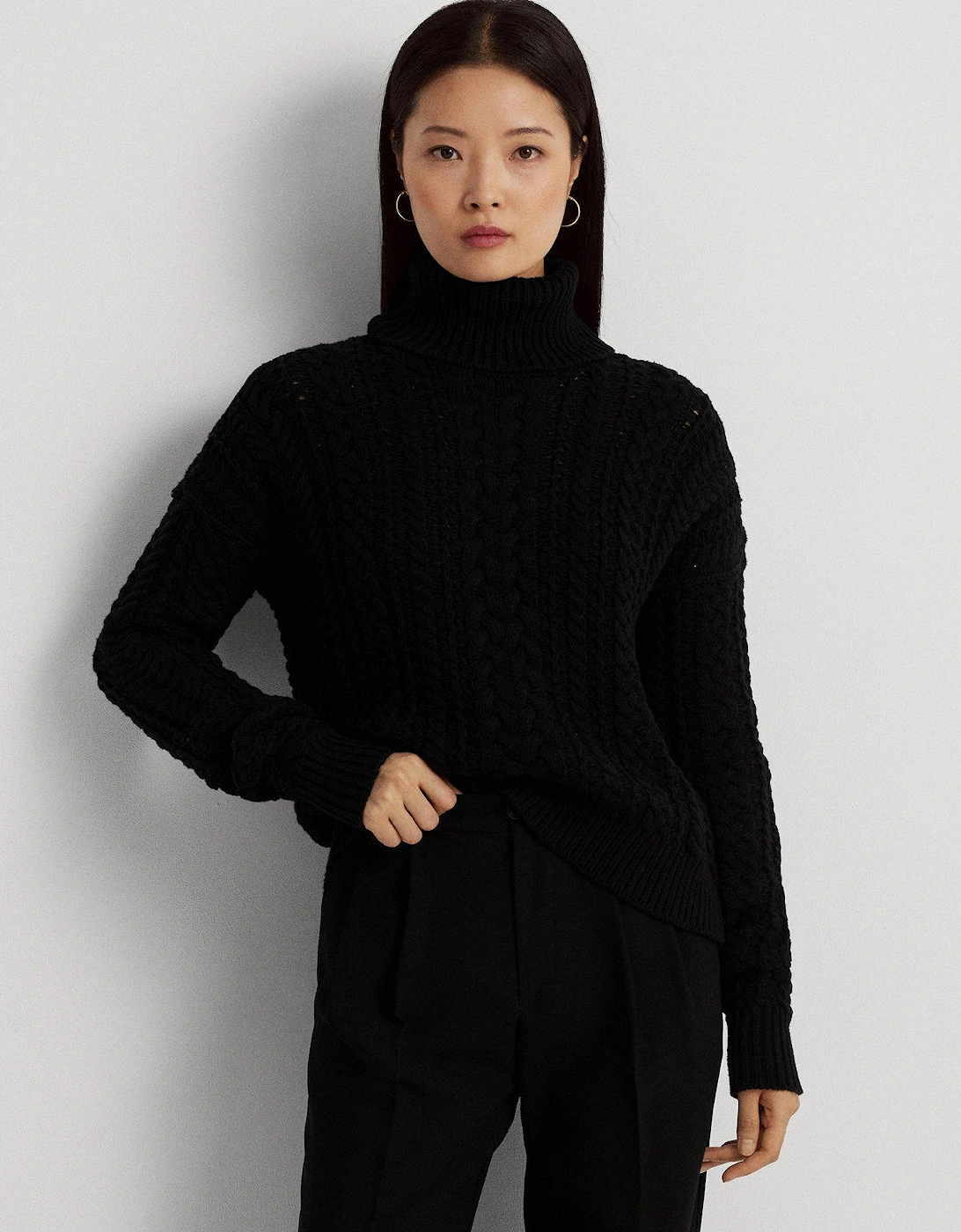 Furqan-long Sleeve-pullover - Black, 4 of 3