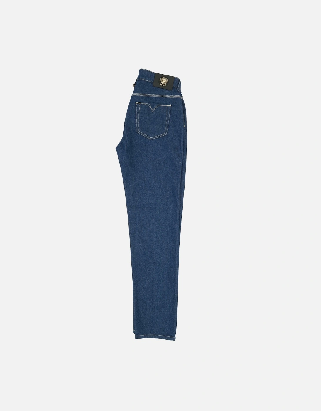 Gold Stitch Indigo Jean