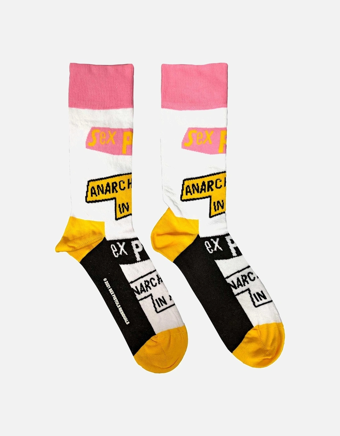 Unisex Adult Anarchy In The UK Socks, 2 of 1