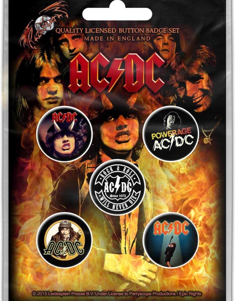 Highway To Hell Badge (Pack of 5)