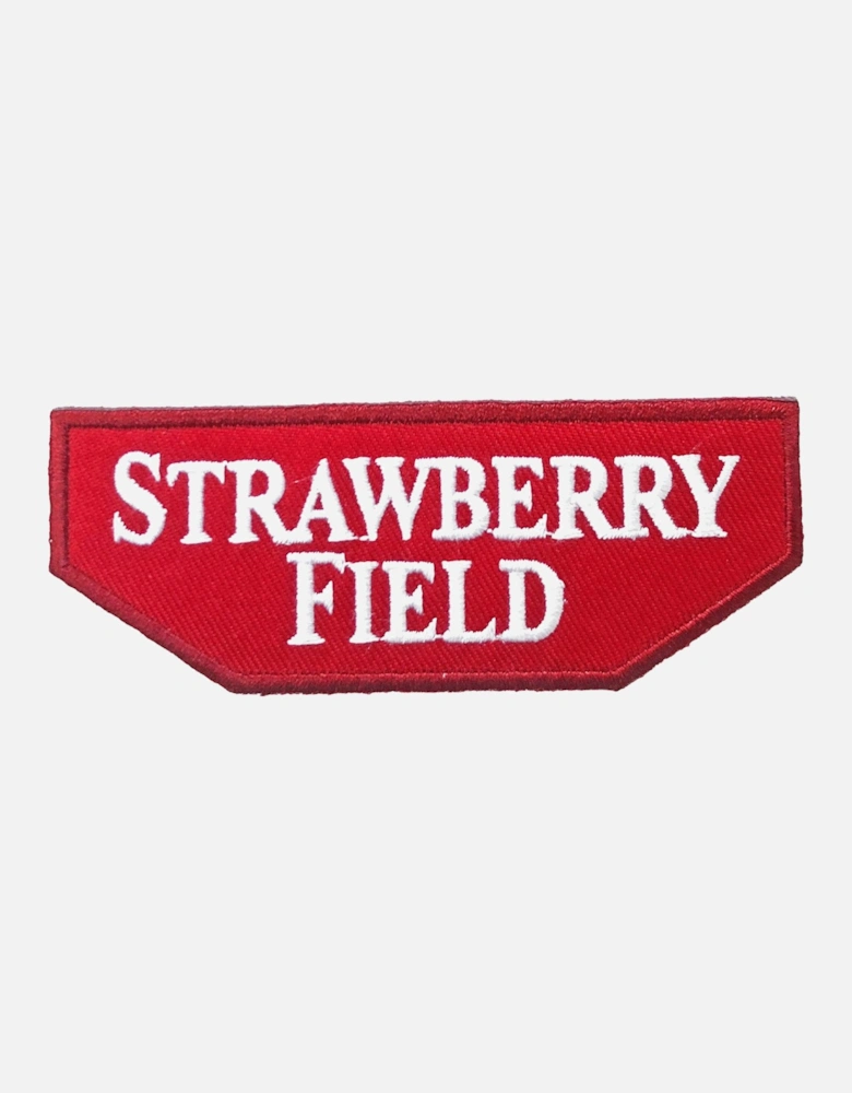 Strawberry Field Road Sign Patch