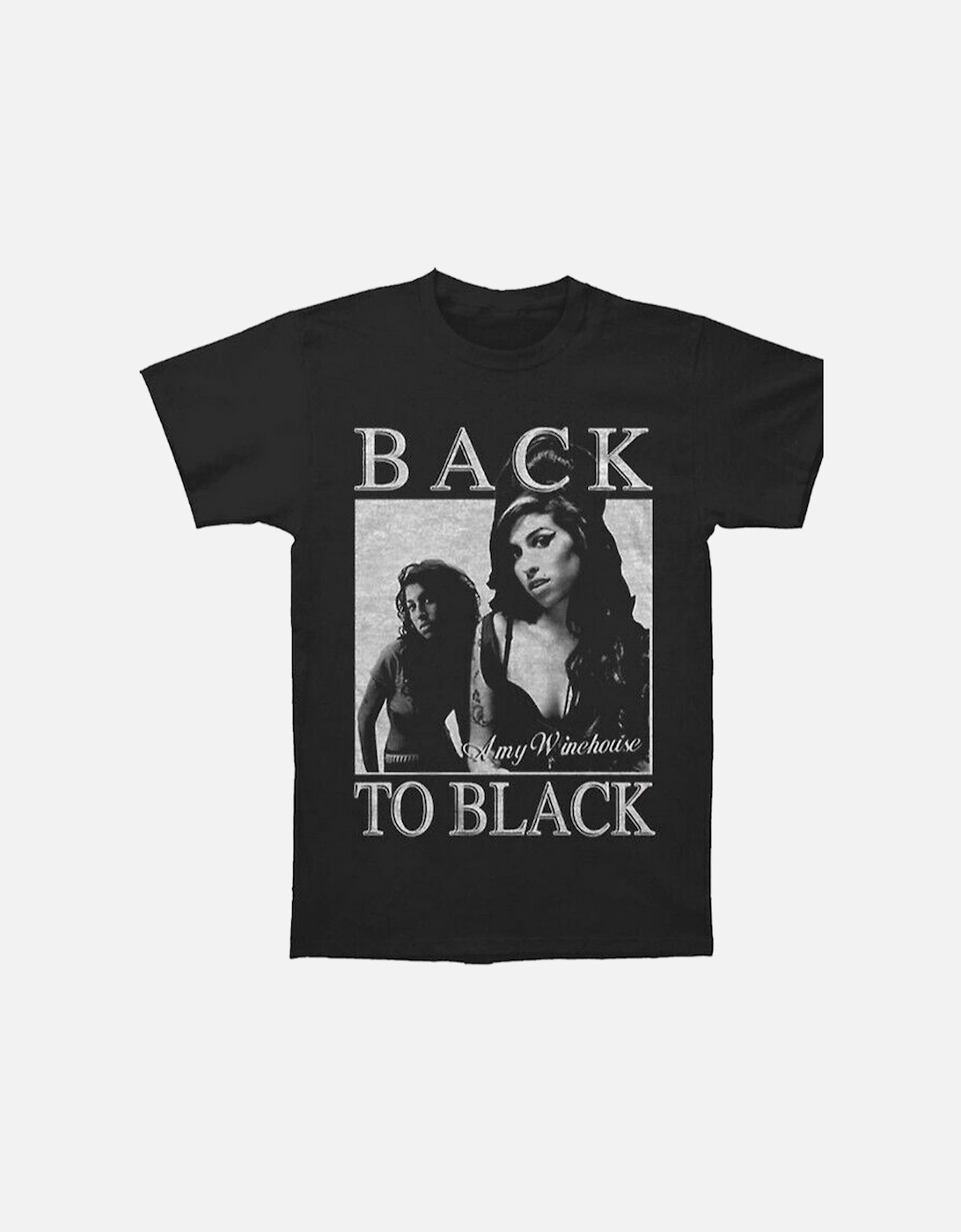 Unisex Adult Back To Black Cotton T-Shirt, 2 of 1