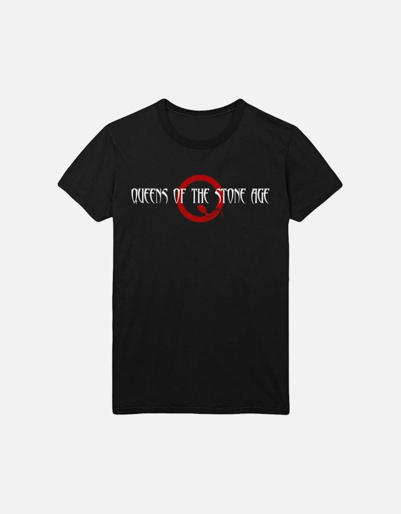 Unisex Adult Text Cotton Logo T-Shirt