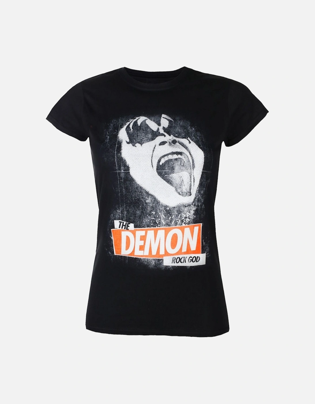 Womens/Ladies The Demon Rock Cotton T-Shirt, 4 of 3