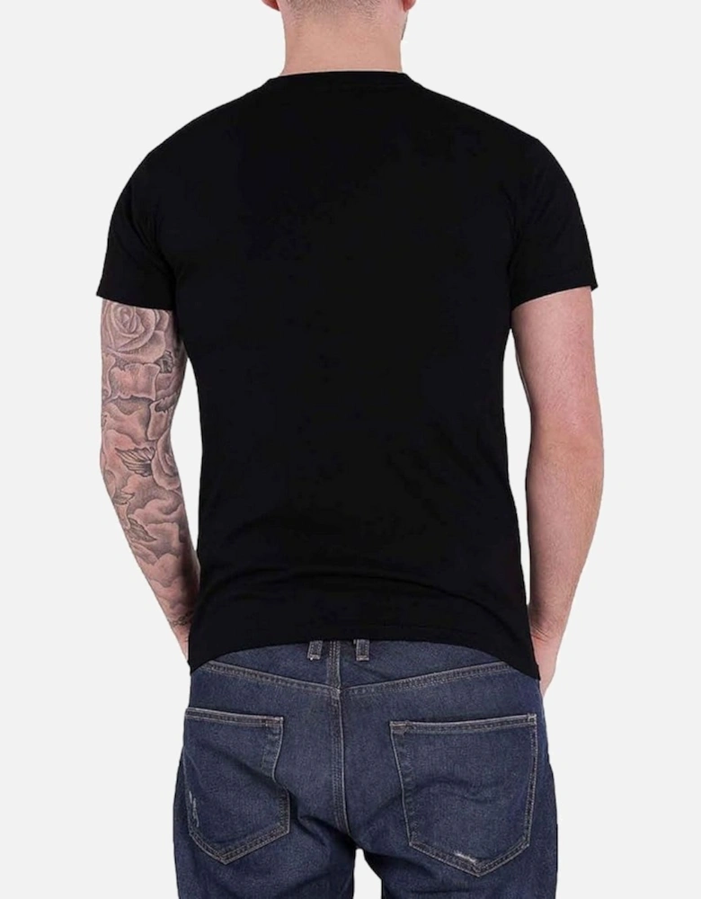 Unisex Adult Smoke Circle Cotton T-Shirt