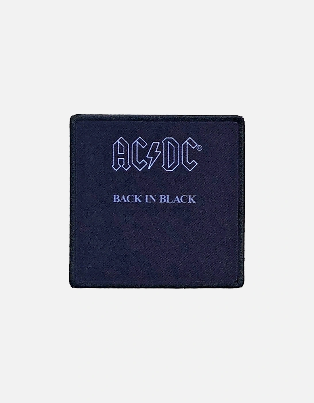 Back In Black Album Iron On Patch, 2 of 1