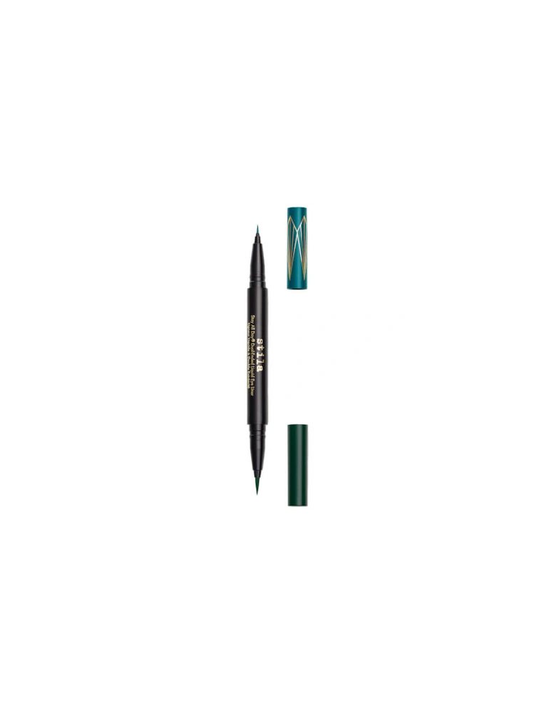 Stay All Day Dual-Ended Liquid Eye Liner - Teal/Intense Jade
