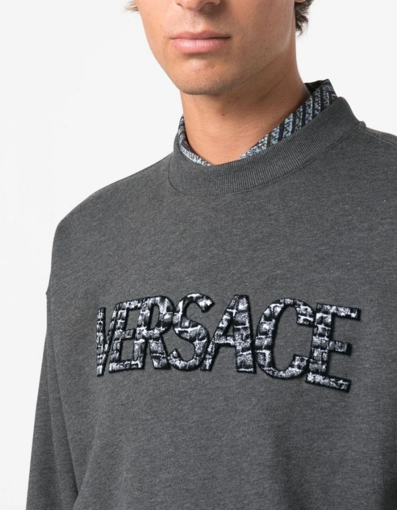 Vintage Branding Sweatshirt Charcoal