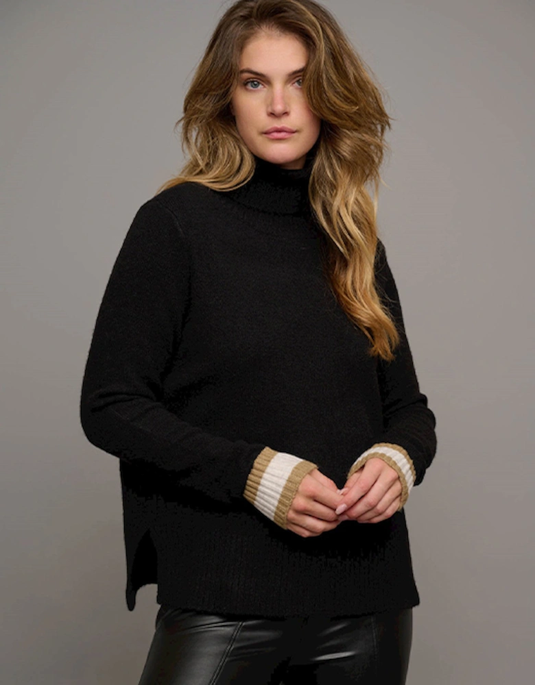 Women's Nanke Turtleneck Sweater Black