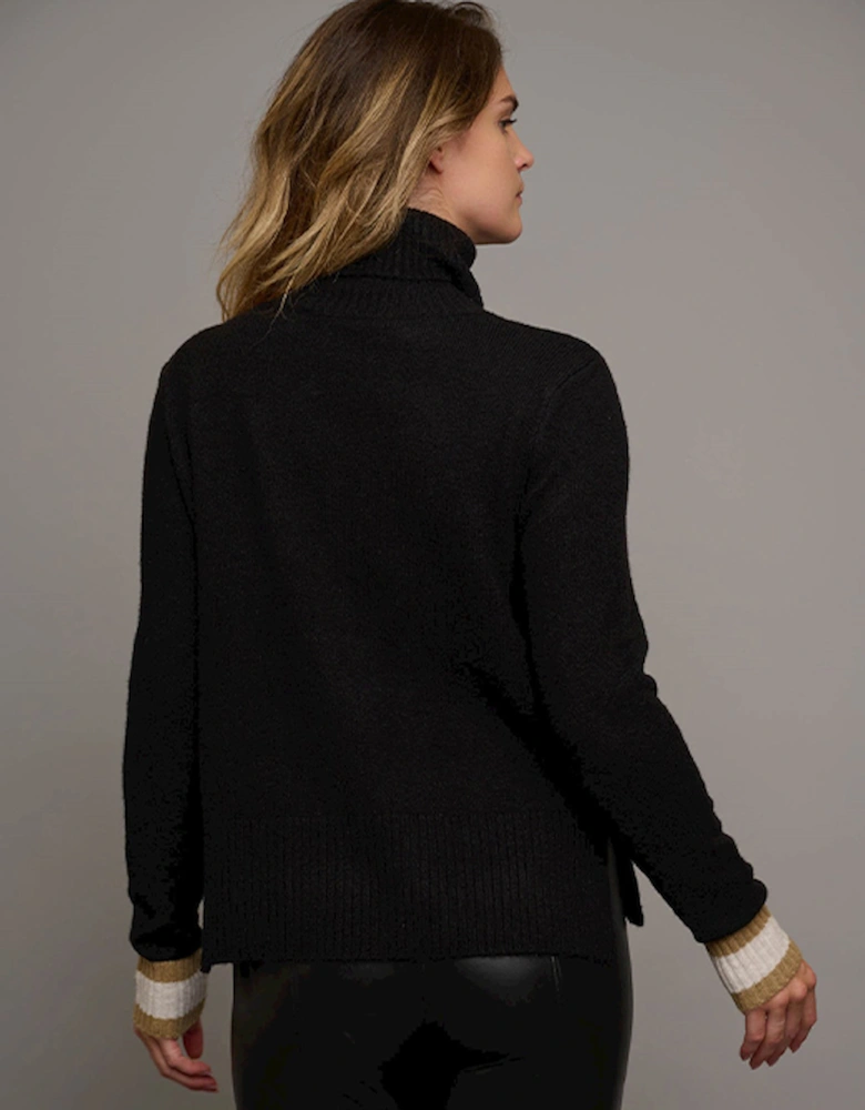 Women's Nanke Turtleneck Sweater Black
