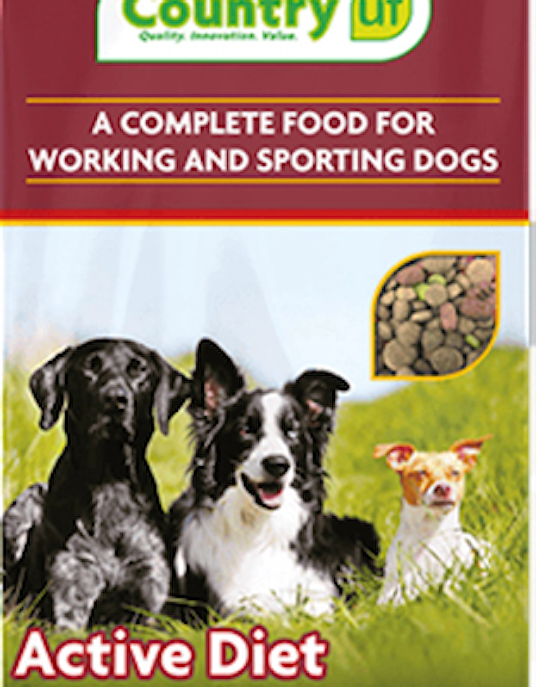 Country UF Active Dog Food 15kg, 3 of 2