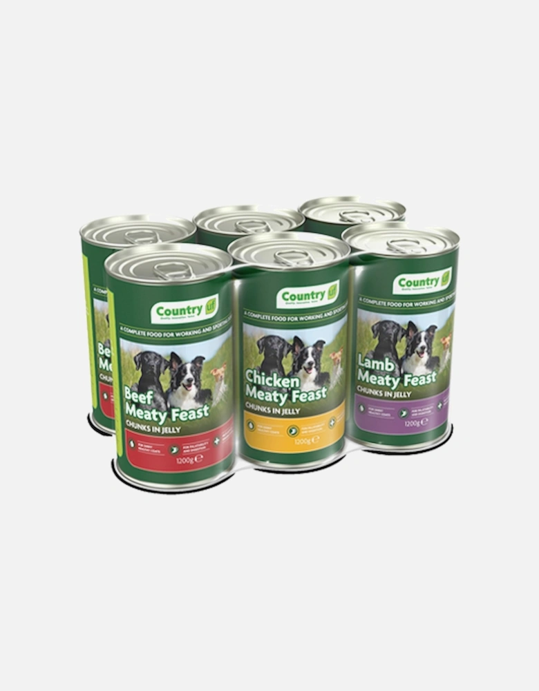 Country UF Dog Tins 6x1200g