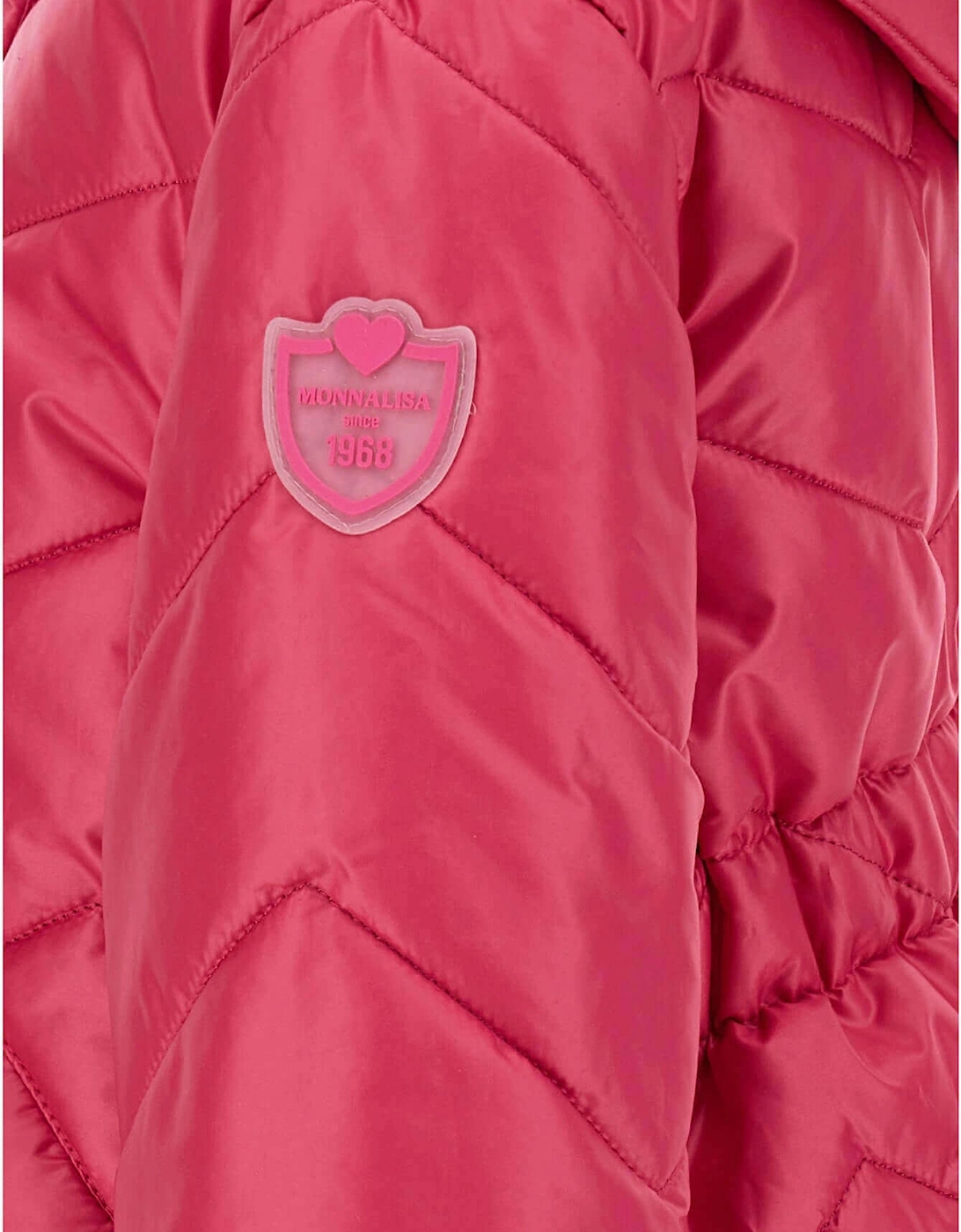 Girls Pink Quilted Jacket