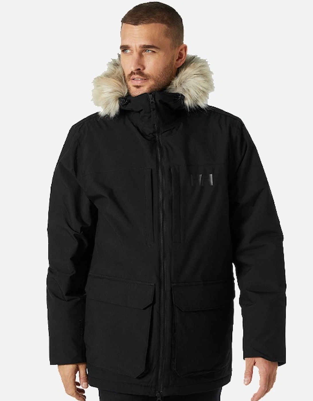 Helly Hansen Men's Black Patrol Parka 990 - : Regular/40 Large