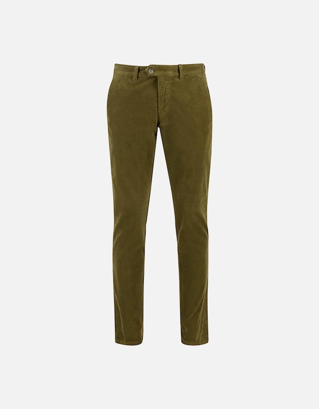 Men's Corduroy Chino Deep Forest, 3 of 2
