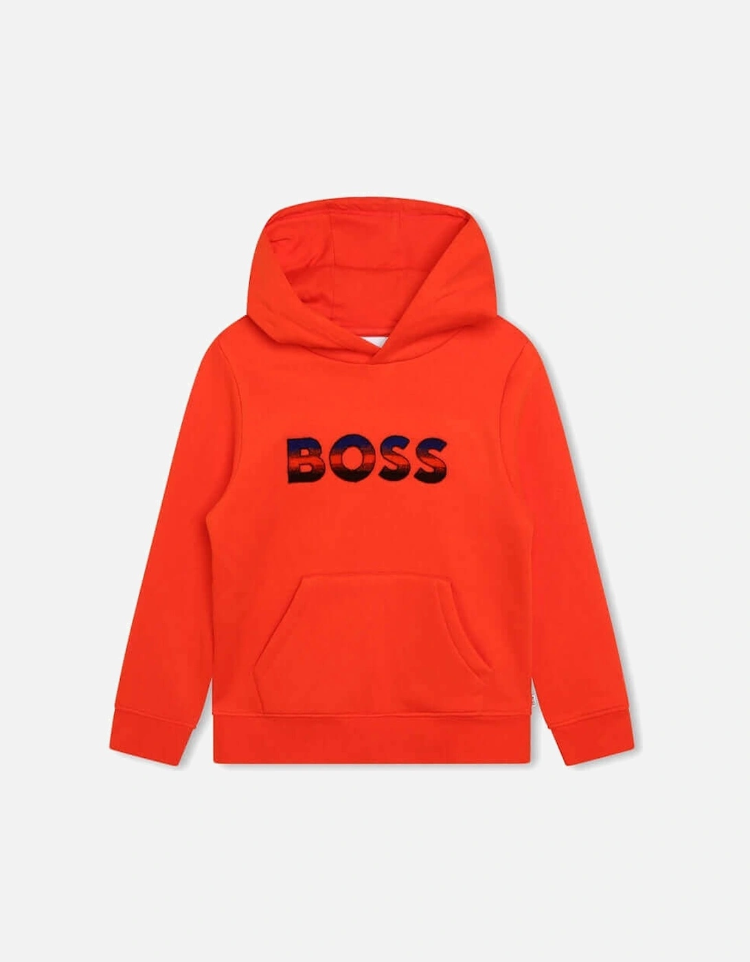 Boys Orange Hoodie, 4 of 3