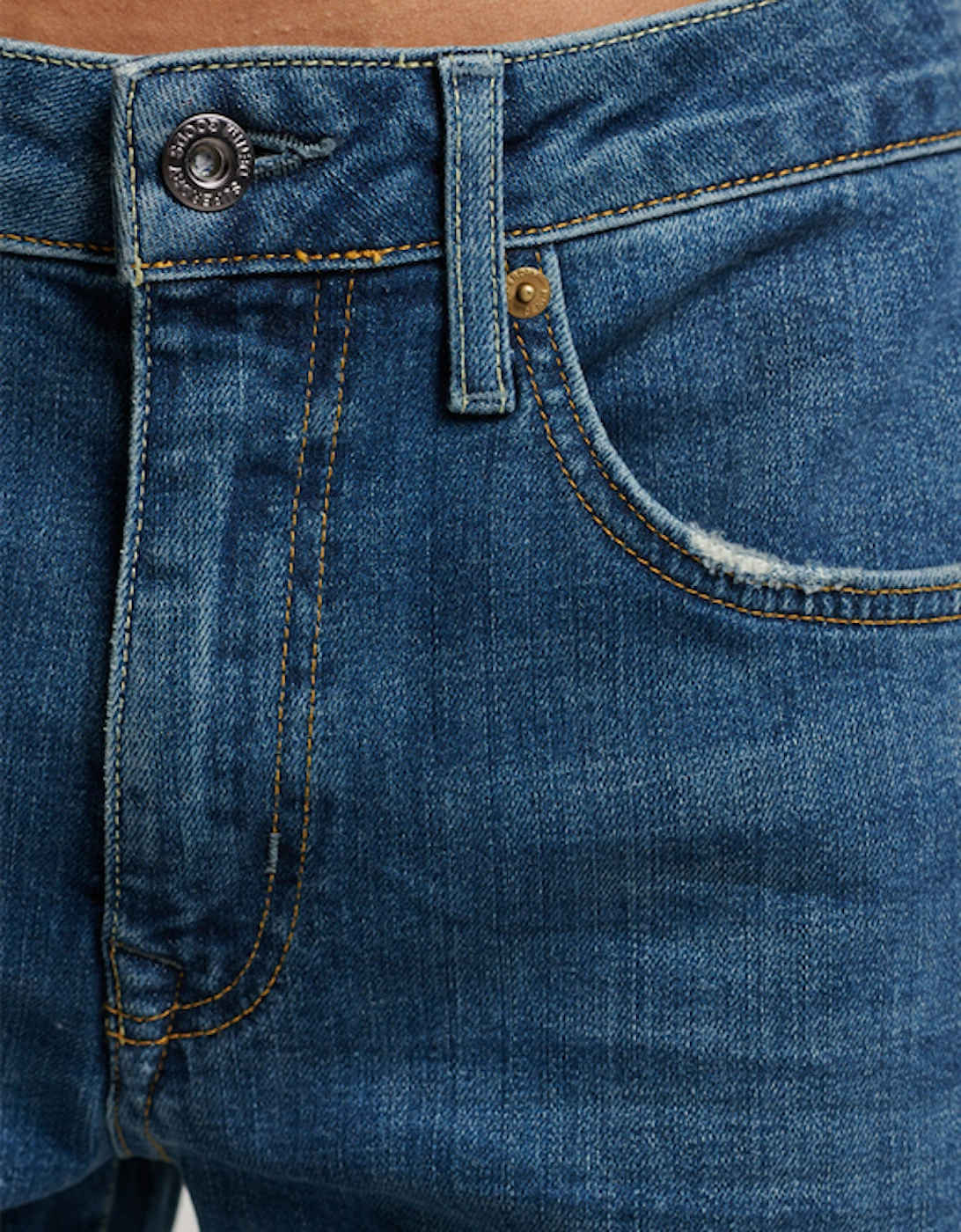 Men's Vintage Slim Straight Jeans Mercer Mid Blue
