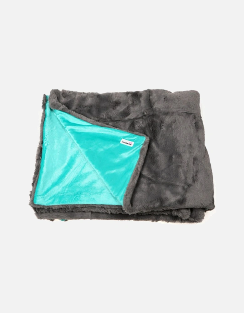 Faux Blanket Slate/Teal