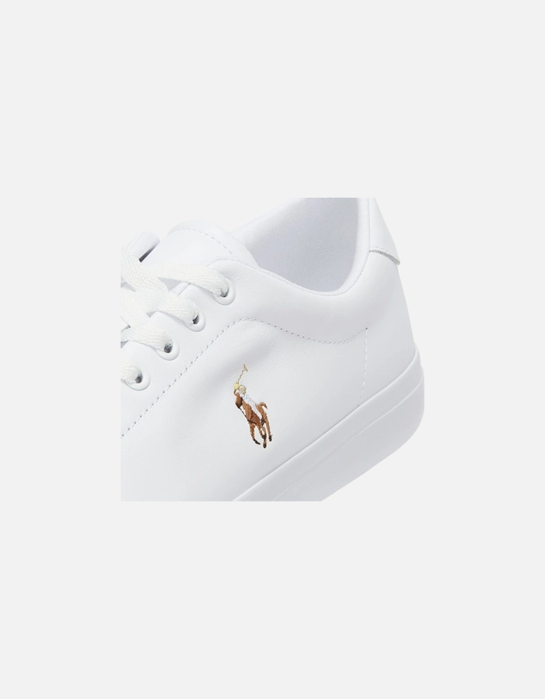 Longwood Leather White Trainers