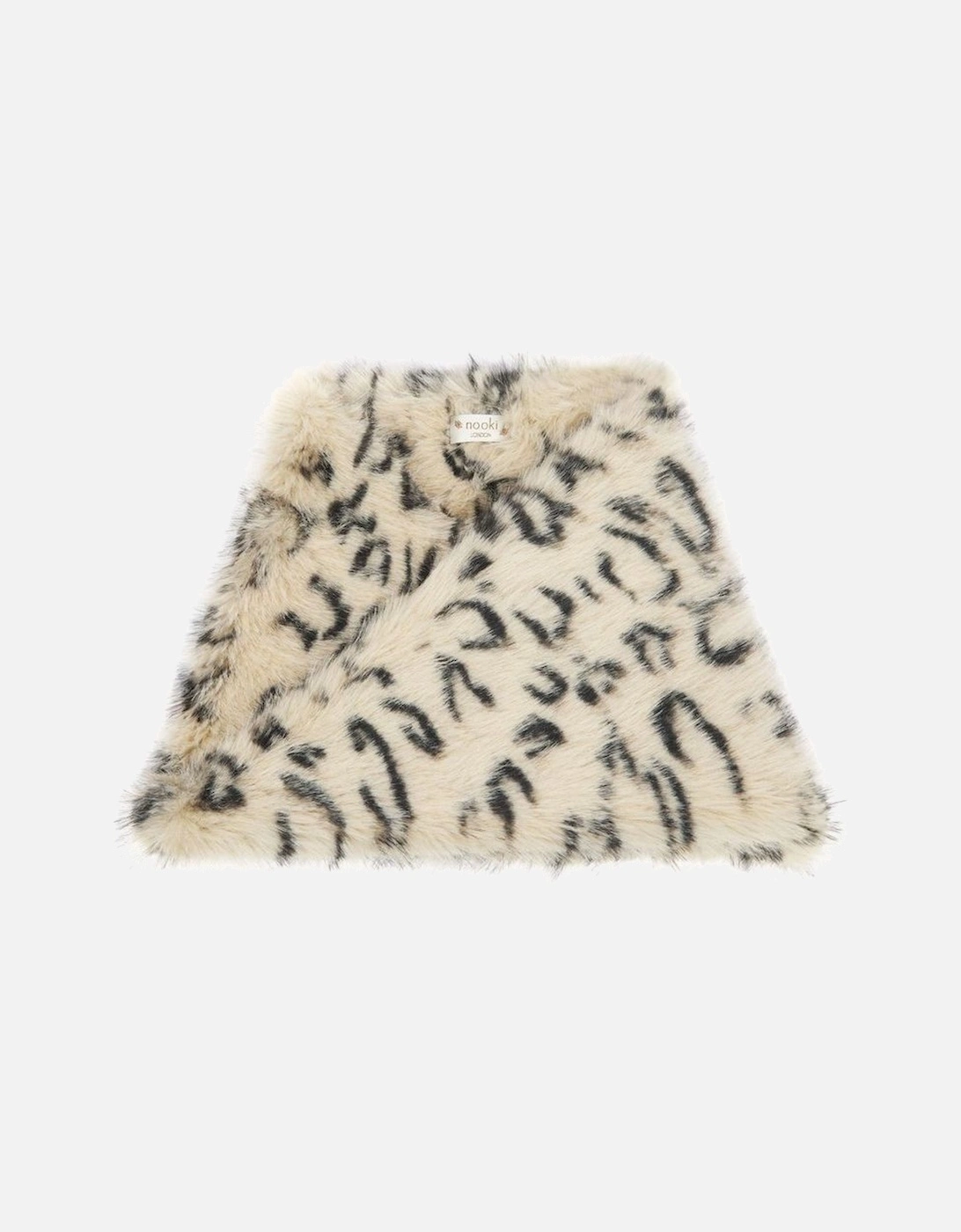 SNUGGY FAUX FUR SNOOD-LEOPARD