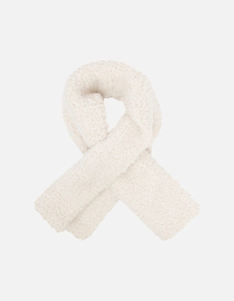 LEXINGTON SLOT THROUGH FAUX FUR SCARF-NATURAL