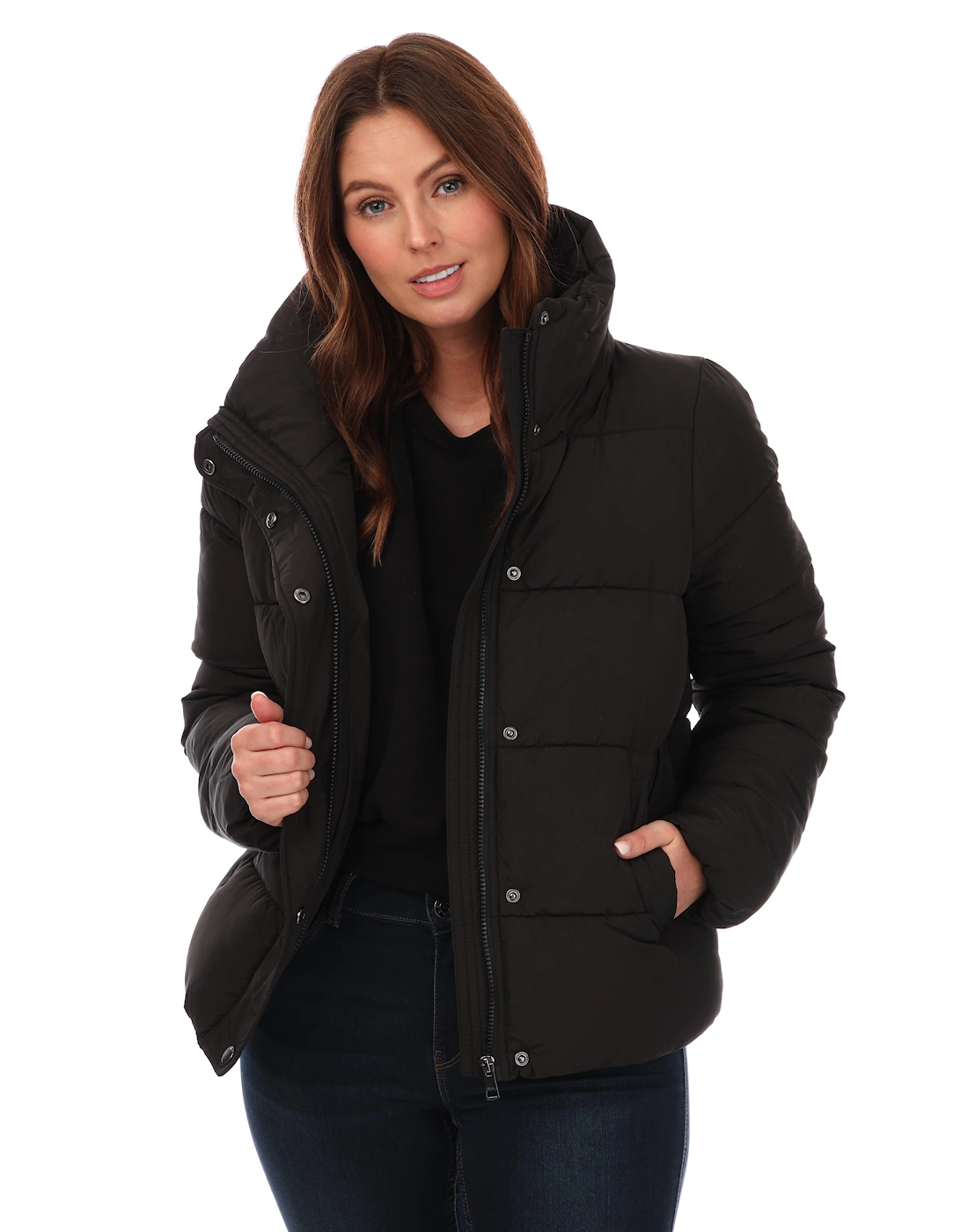 Womens New Cool Puffer Jacket, 4 of 3