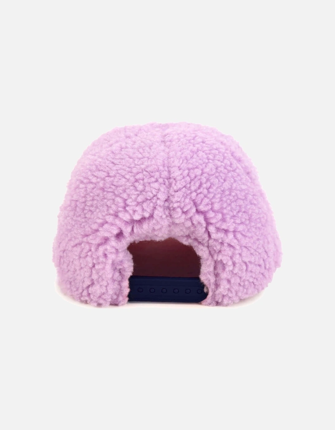 Girls Purple Faux Fur Cap