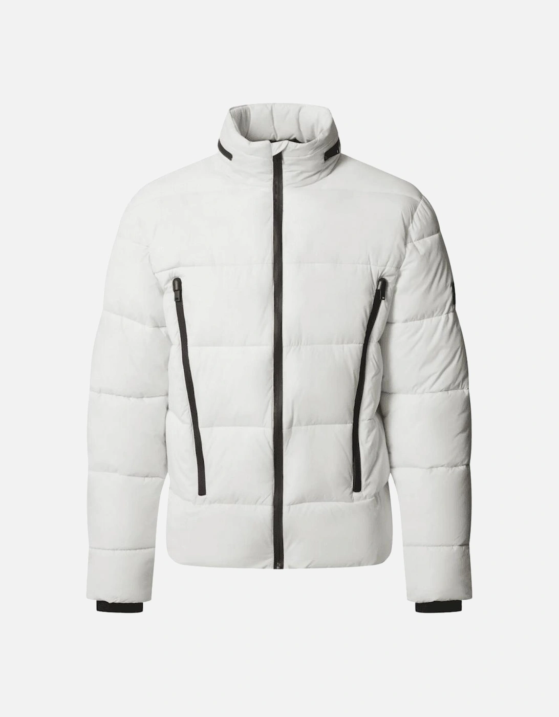 Faren Nylon White Puffer Jacket, 5 of 4