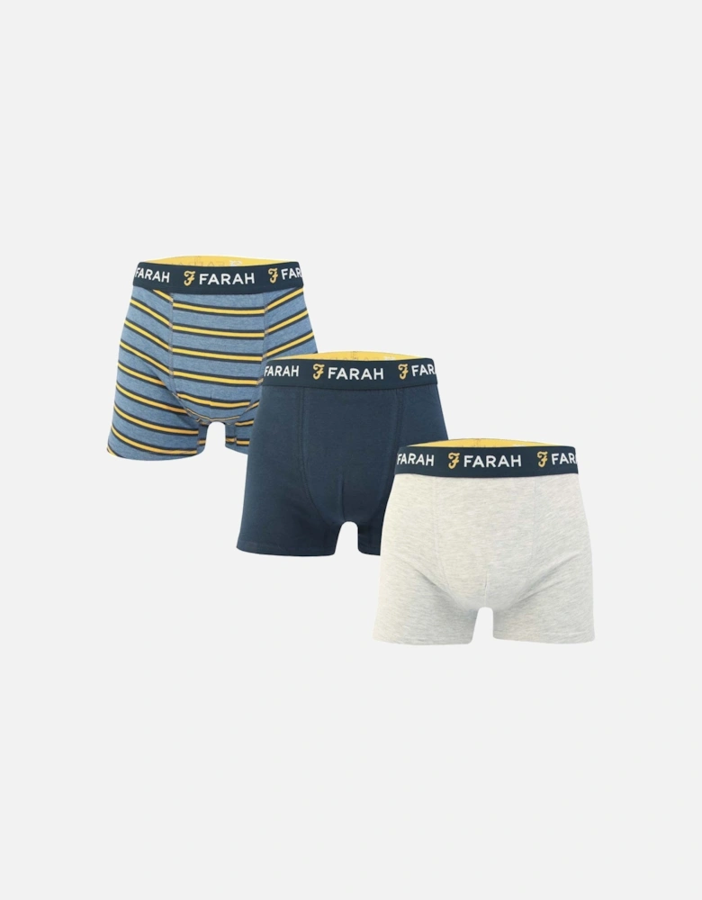 Mens Darmin 3 Pack Boxer Shorts