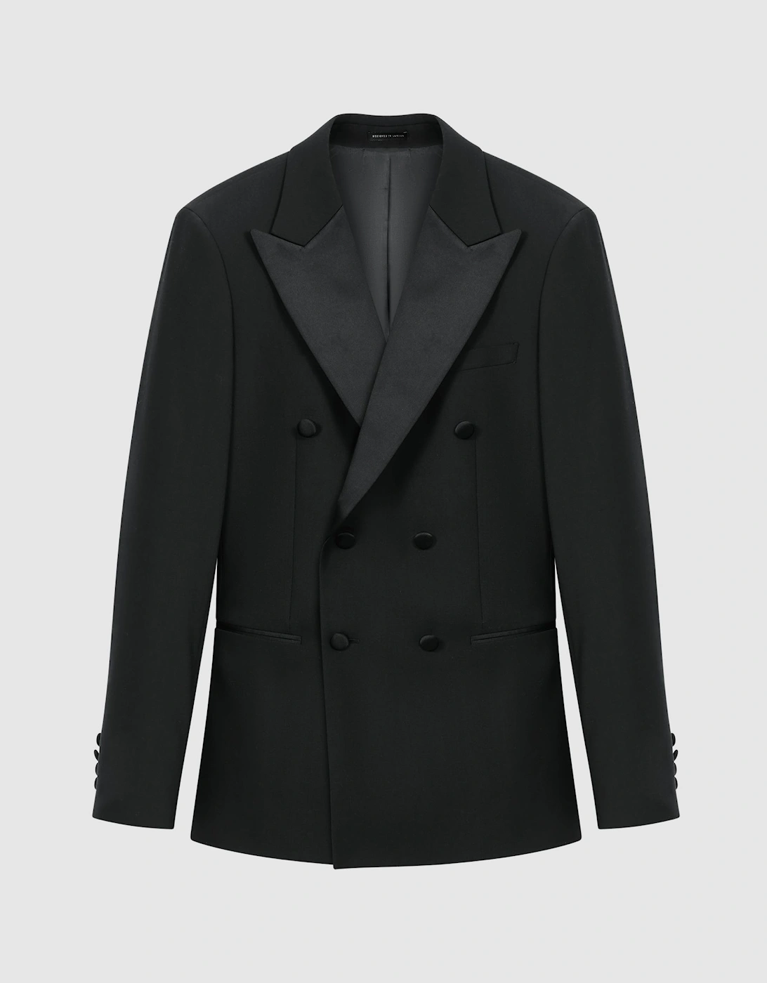 Modern Fit Double Breasted Tuxedo Jacket, 2 of 1