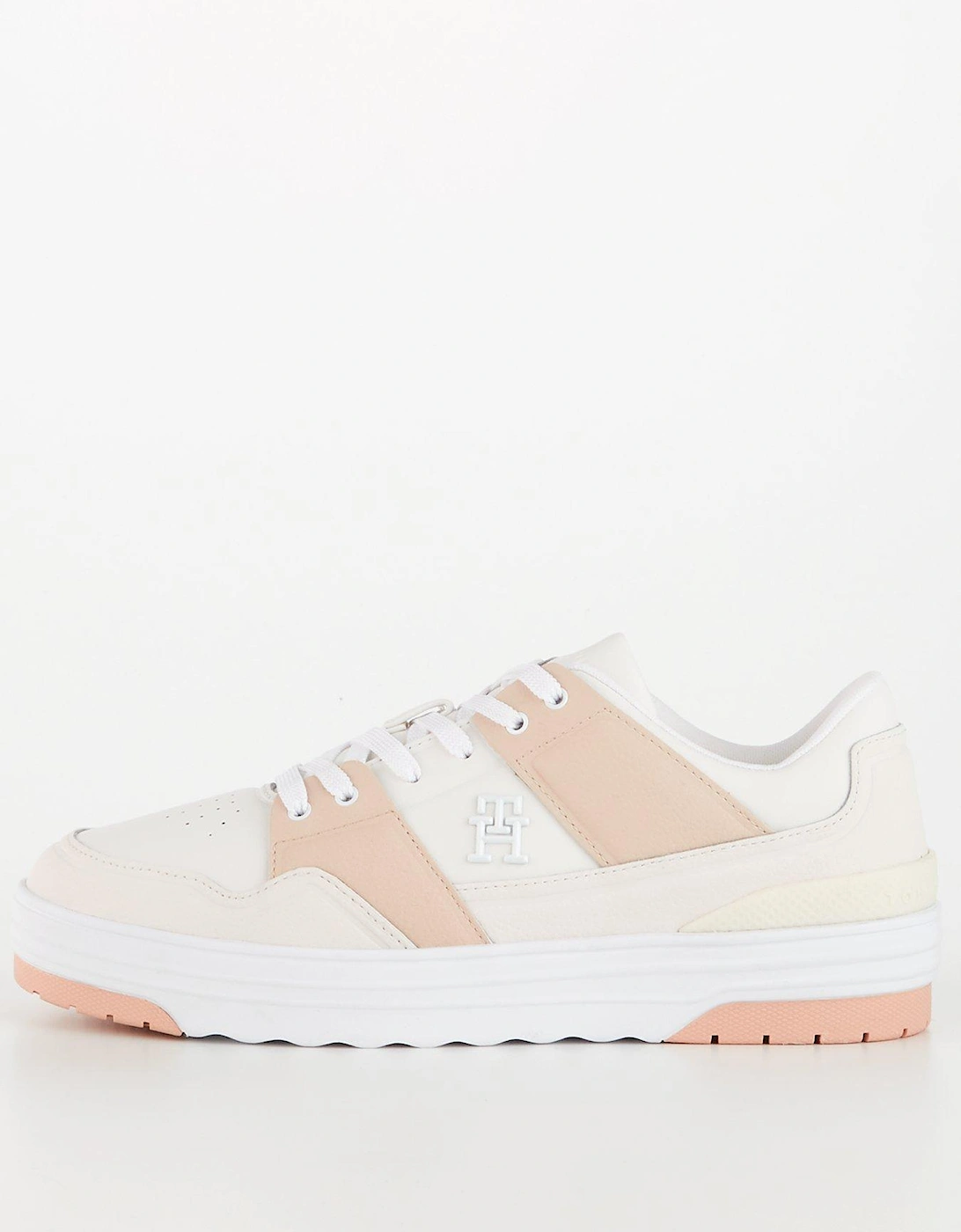 Lo Basket Leather Trainer - White, 3 of 2
