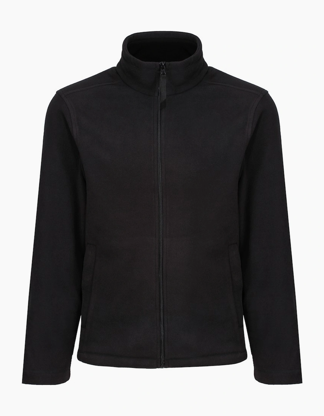 Regatta Men's Regatta Professional Mens Plain Micro Fleece Full Zip Jacket (Layer Lite) - Black