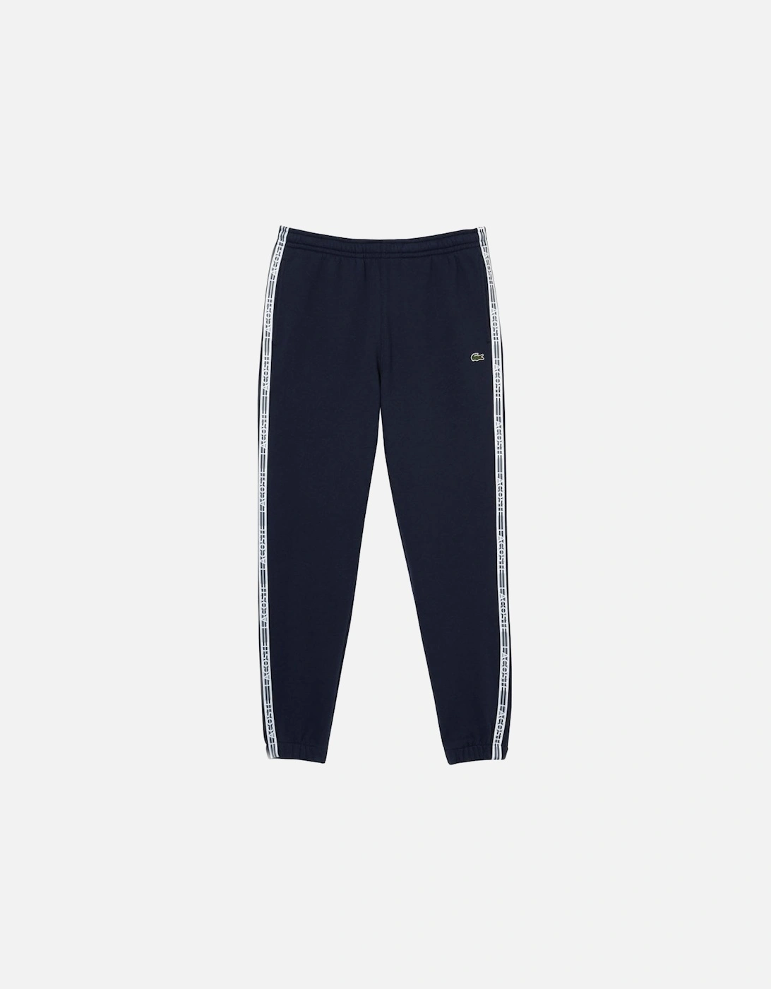 Men's Navy Blue Jogging Bottoms With Taping logo, 4 of 3