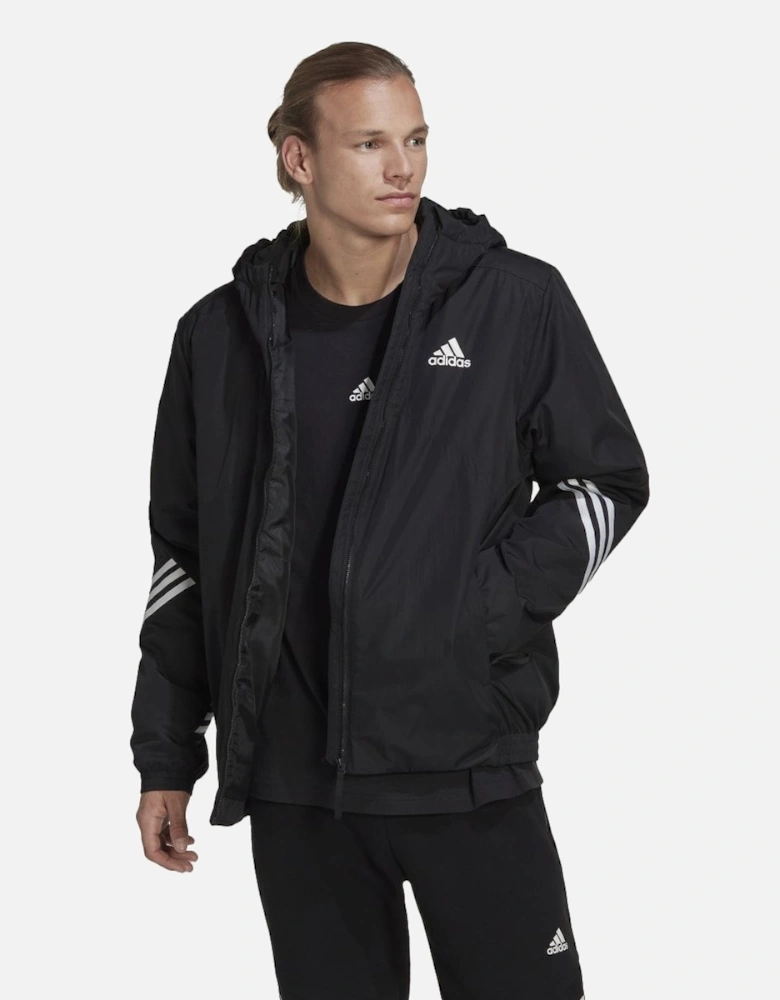 Mens Back To Sport Hooded Jacket