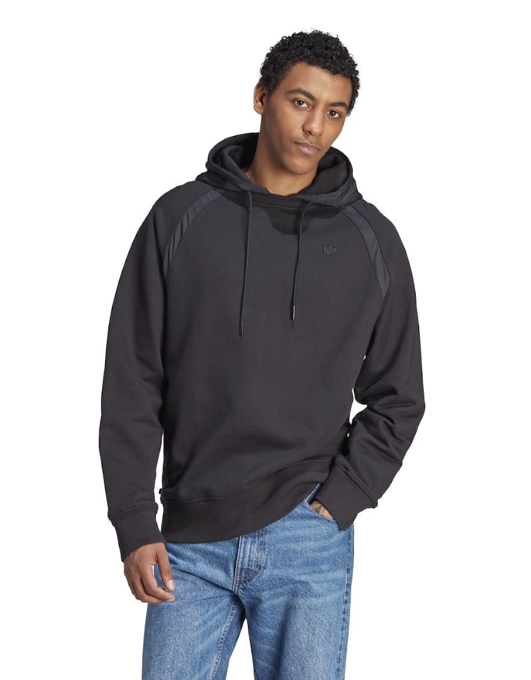 Mens Premium Essentials Crinkle Nylon Hoody, 7 of 6