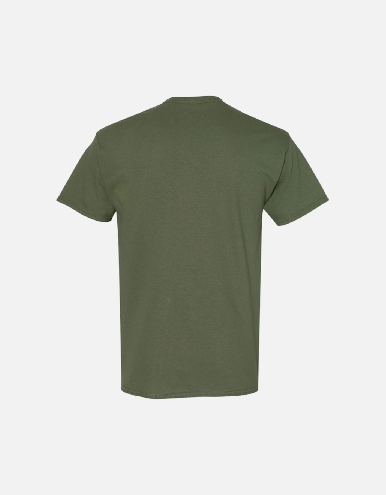 Mens Heavy Cotton Short Sleeve T-Shirt