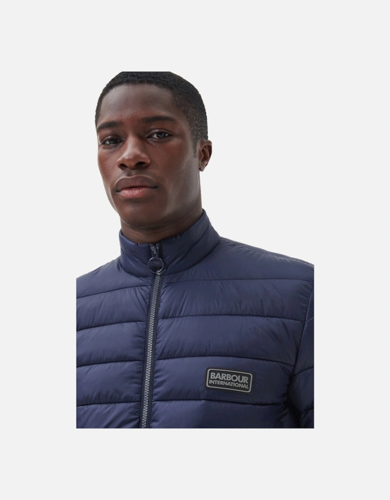 Reed Quilted Jacket Navy