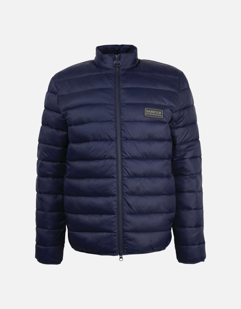 Reed Quilted Jacket Navy