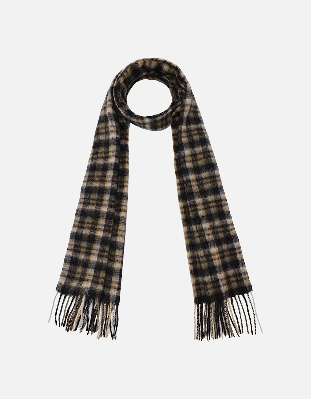 Pure Lambswool Checked Scarf, 5 of 4