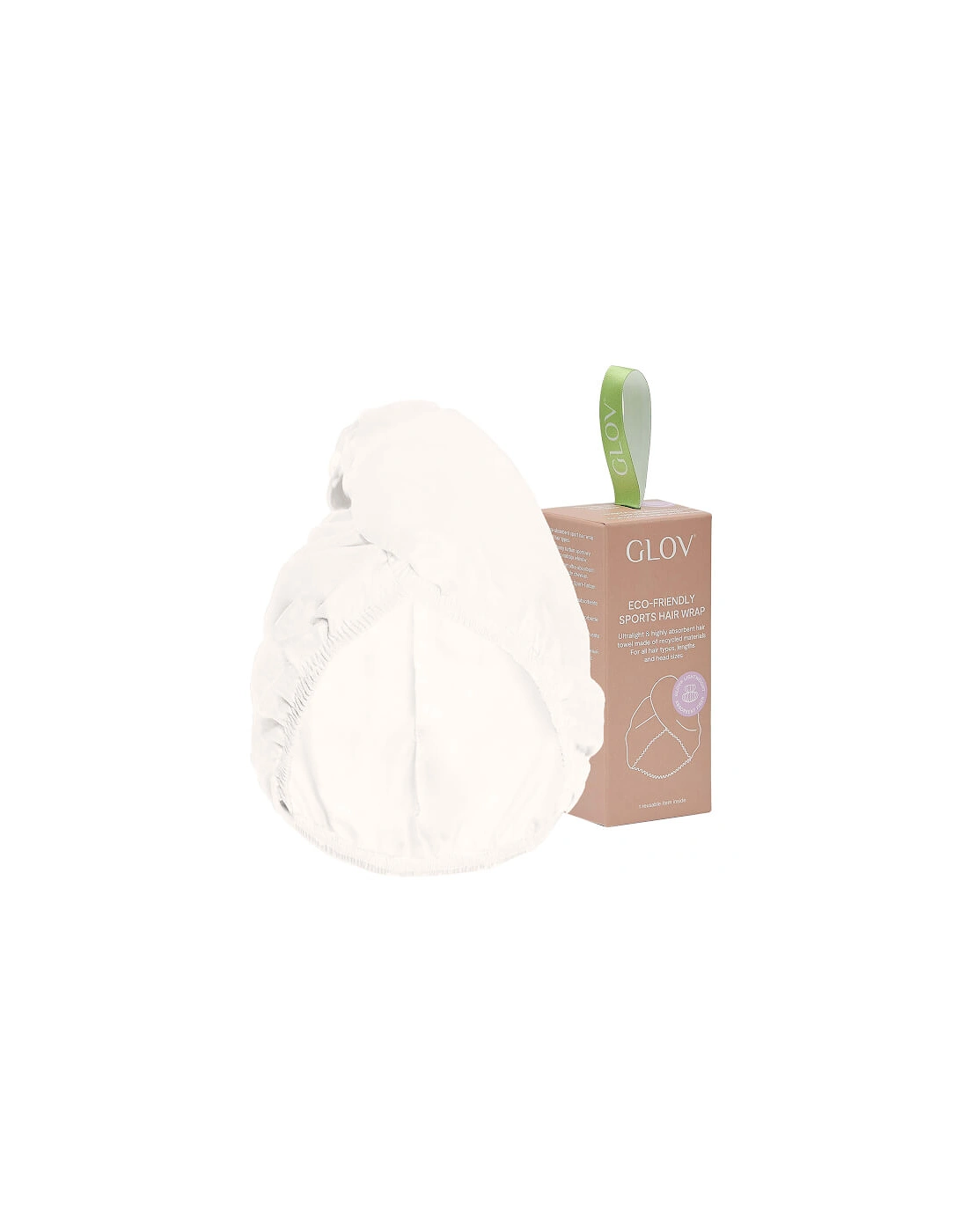 GLOV® Sports Hair Wrap Towel - Sport White, 2 of 1
