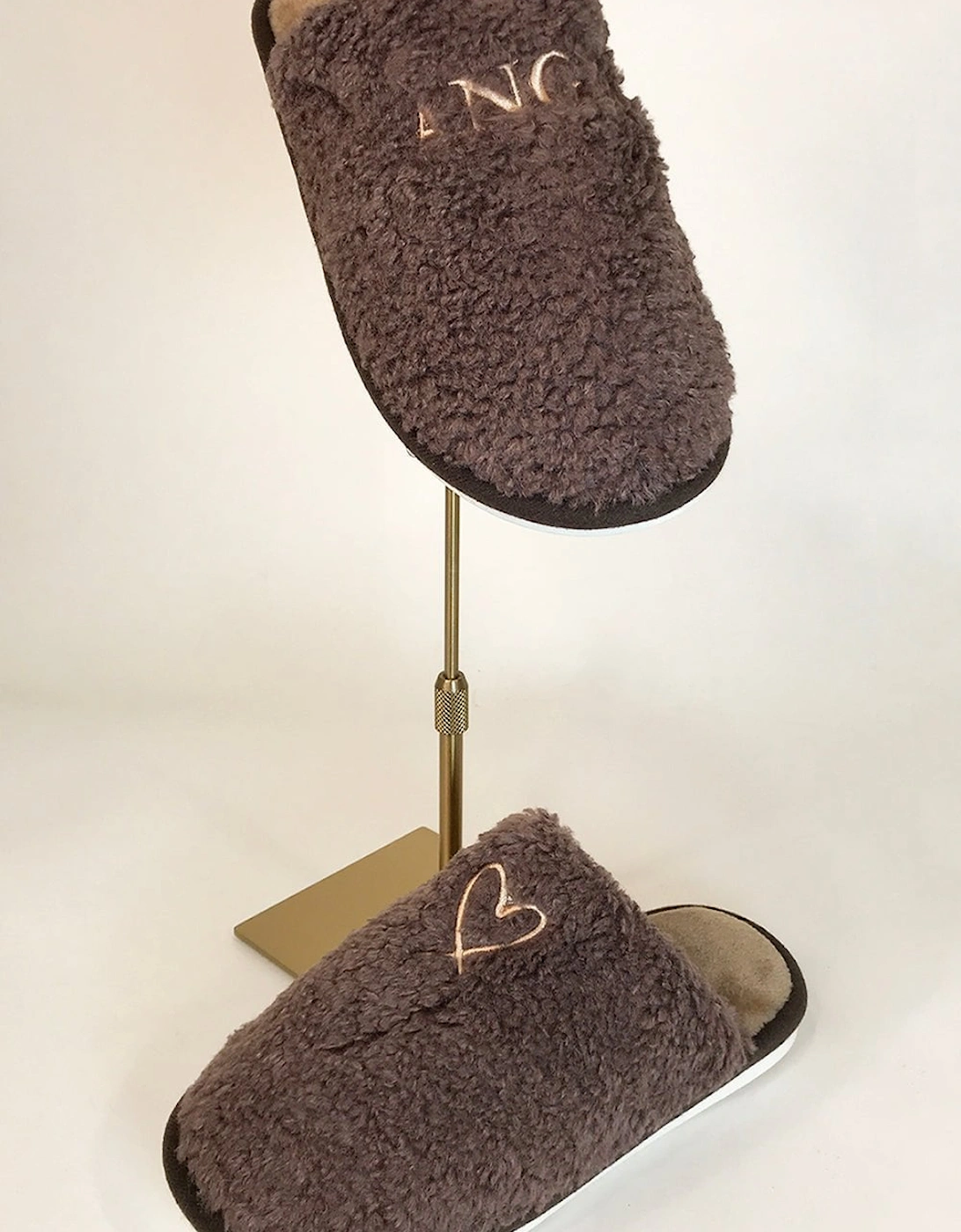 Faux Fur Angel Slippers, 2 of 1