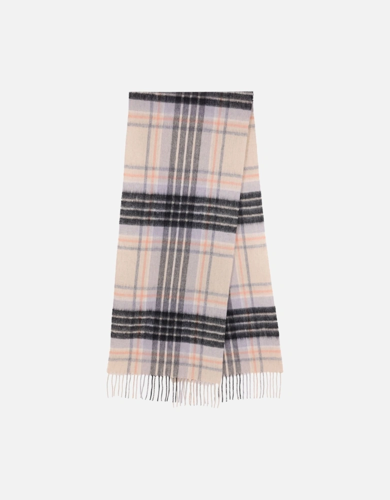 Pure Lambswool Checked Scarf