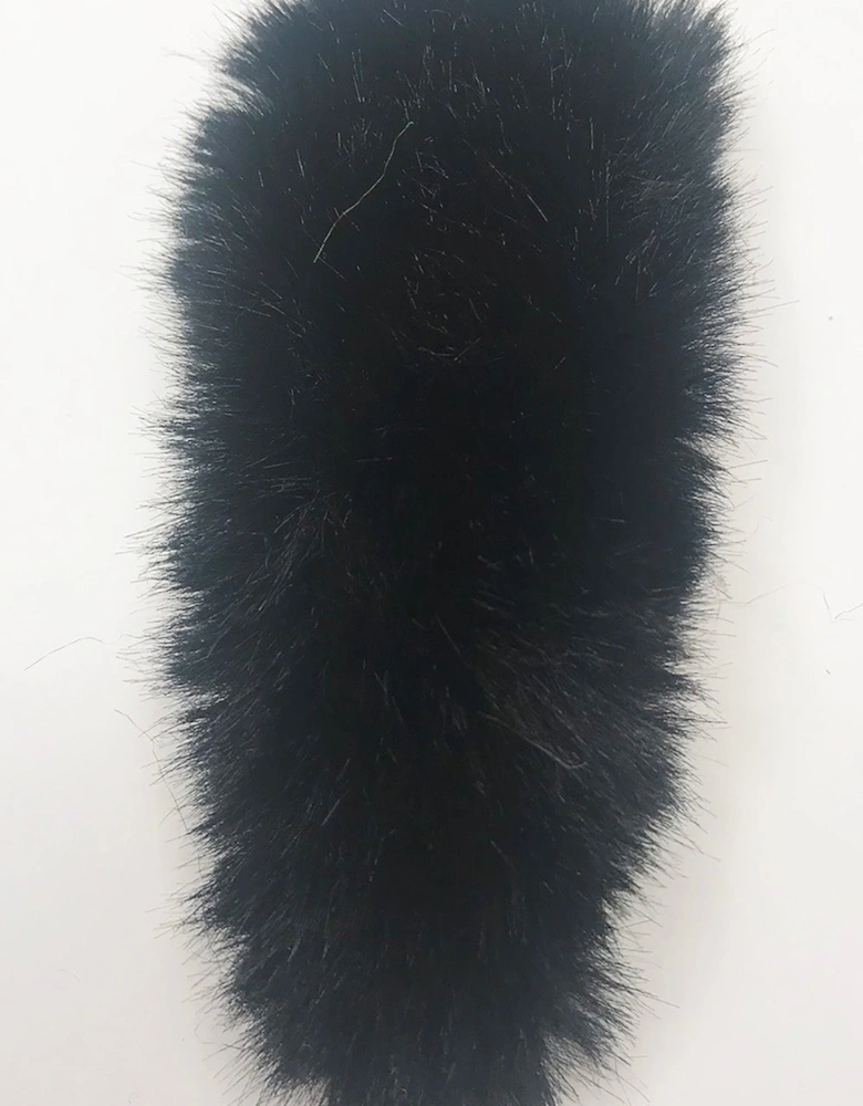 Faux Fur Hair Clip