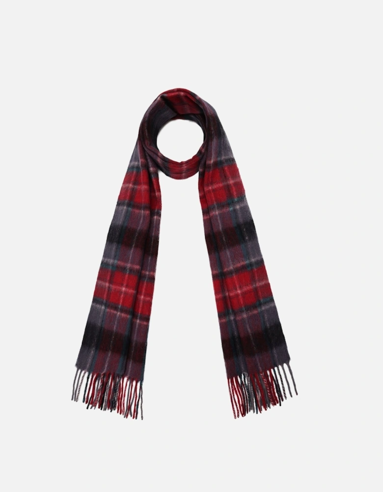 Pure Lambswool Checked Scarf