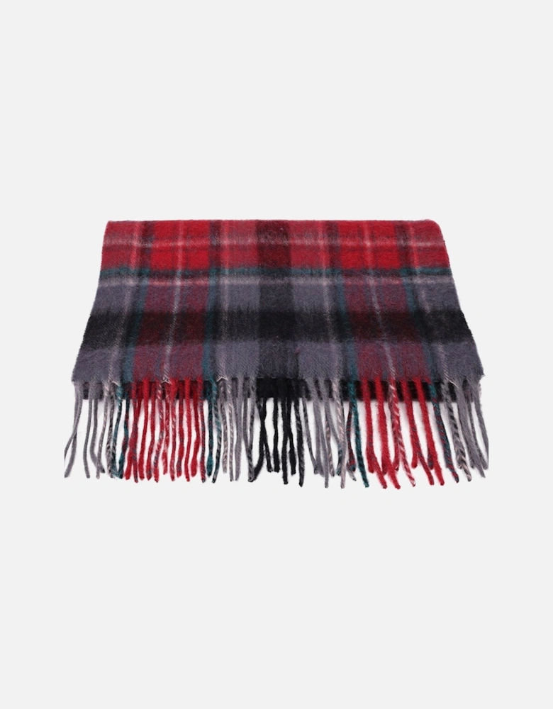 Pure Lambswool Checked Scarf