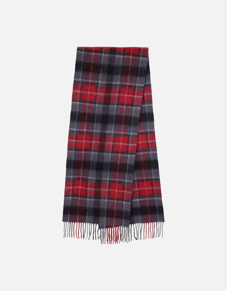 Pure Lambswool Checked Scarf